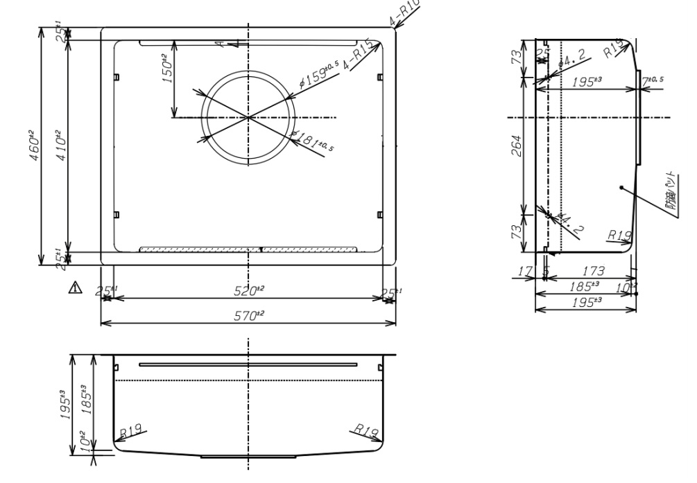Chậu rửa bát Shigeru JSS-K FS